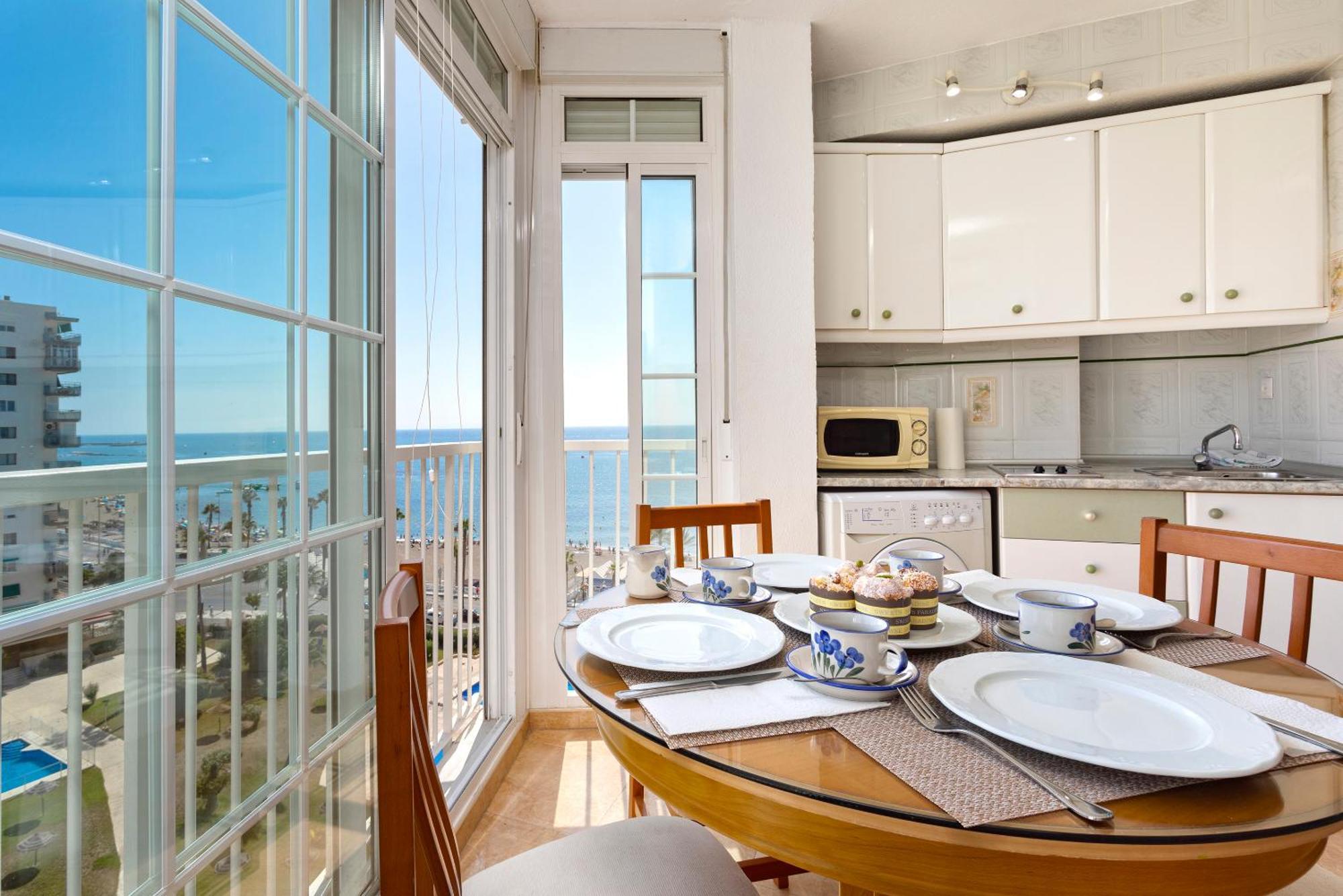 Apartamento Con Vistas Al Mar En Benalmadena Benalmádena Exterior foto