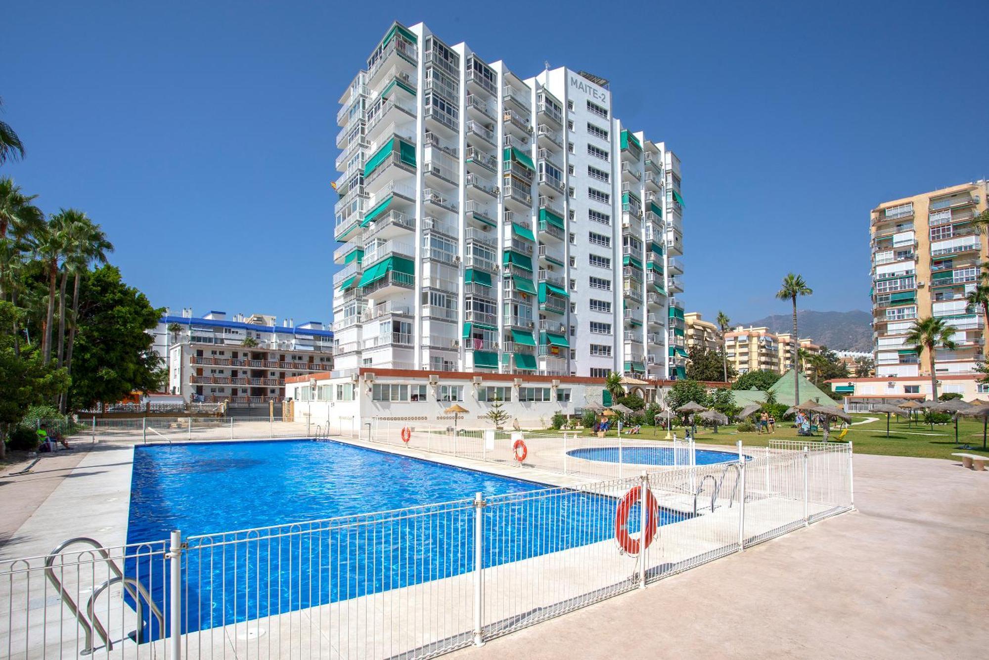 Apartamento Con Vistas Al Mar En Benalmadena Benalmádena Exterior foto